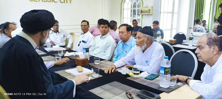 H.I ဒေါက်တာ ဆယက်ဒ် ဆဒ်ရိုဆ်ဆာဒါသ်   နှင့် မန္တလေးတိုင်း‌ ‌အစ္စလာမ်သာသနာရေး ရာကောင်စီ အဖွဲ့ဝင်များ တွေ့ဆုံ‌ ဆွေးနွေး ။ ။ Photos
