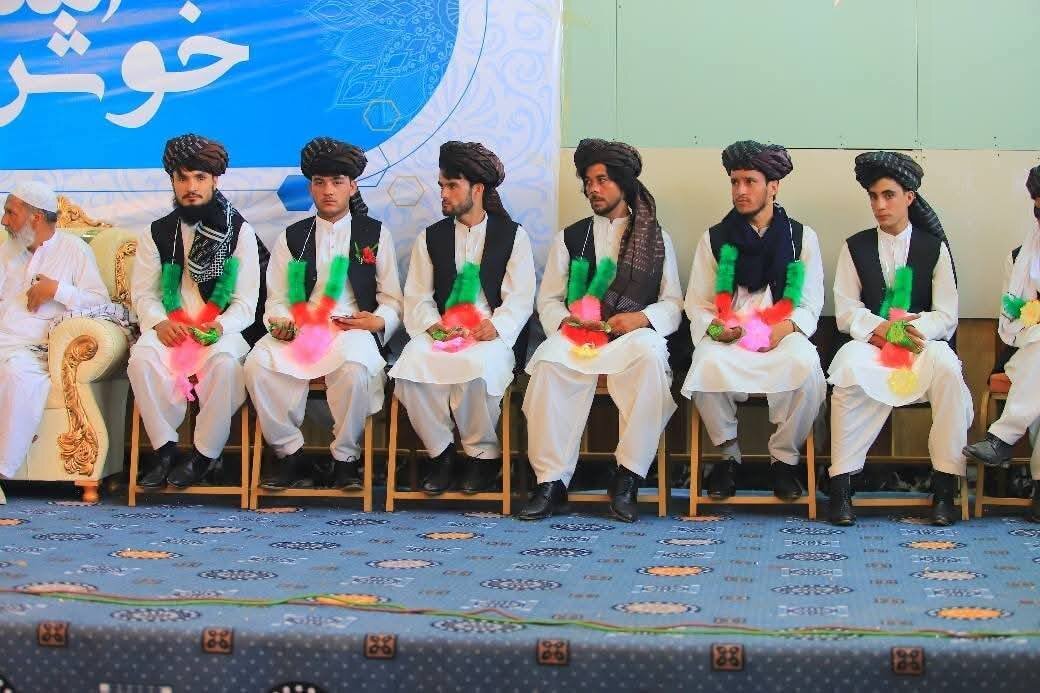 عروسی دسته‌جمعی ۲۰ زوج جوان در غزنی همزمان با میلاد پیامبر اسلام(ص)