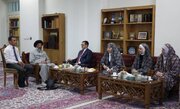 Astan Quds Razavi's Library hosts Uzbek delegation from Alisher Navoi Intl. Foundation