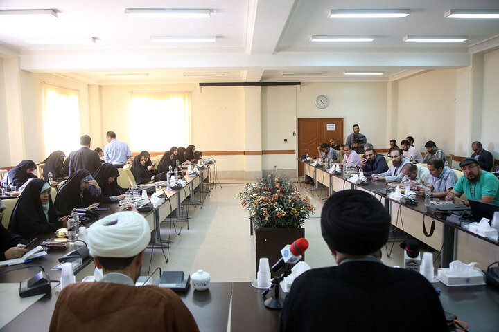 Photos: Press Conference outlining activities of Hazrat Masoumeh holy shrine during Masoumieh days