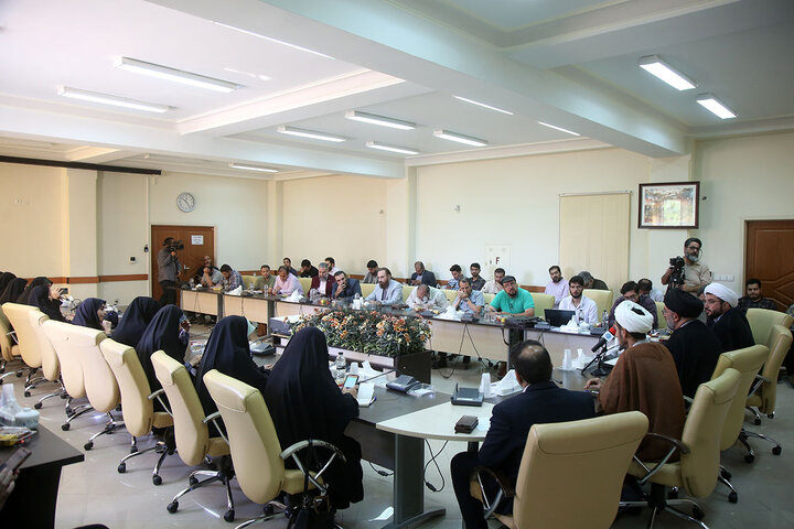 Photos: Press Conference outlining activities of Hazrat Masoumeh holy shrine during Masoumieh days