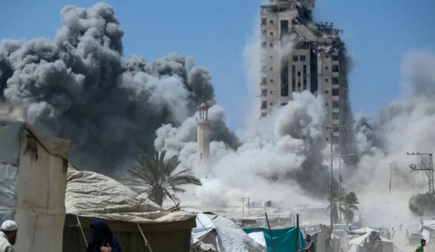 إحراق النازحين في خيامهم بقطاع غزة