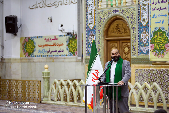 آیین خطبه خوانی خادمان حرم حضرت فاطمه معصومه(س)
