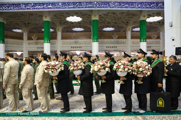 آیین خطبه خوانی خادمان حرم حضرت فاطمه معصومه(س)