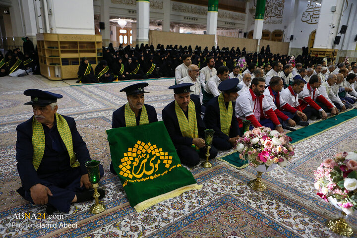 آیین خطبه خوانی خادمان حرم حضرت فاطمه معصومه(س)
