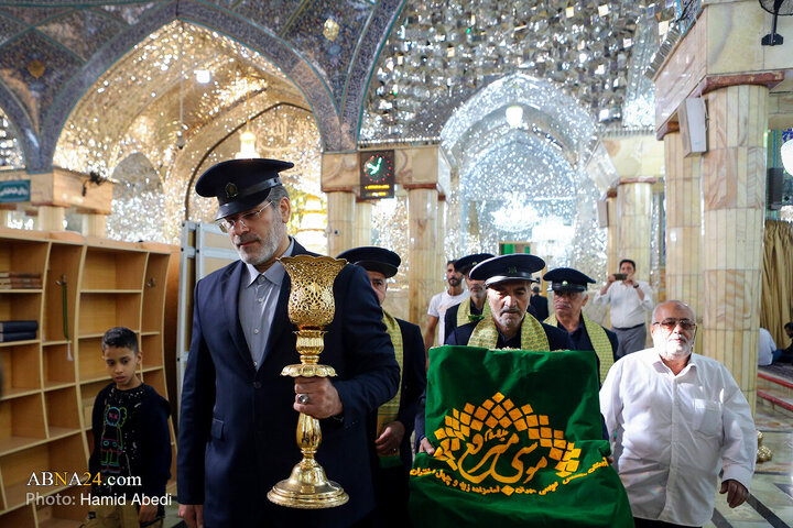 آیین خطبه خوانی خادمان حرم حضرت فاطمه معصومه(س)