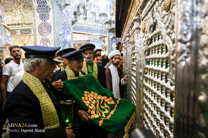 آیین خطبه خوانی خادمان حرم حضرت فاطمه معصومه(س)