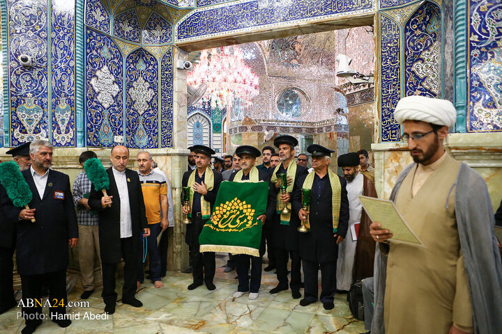 آیین خطبه خوانی خادمان حرم حضرت فاطمه معصومه(س)