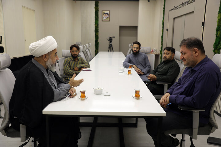 بازدید رئیس حزب امت واحده پاکستان از خبرگزاری ابنا