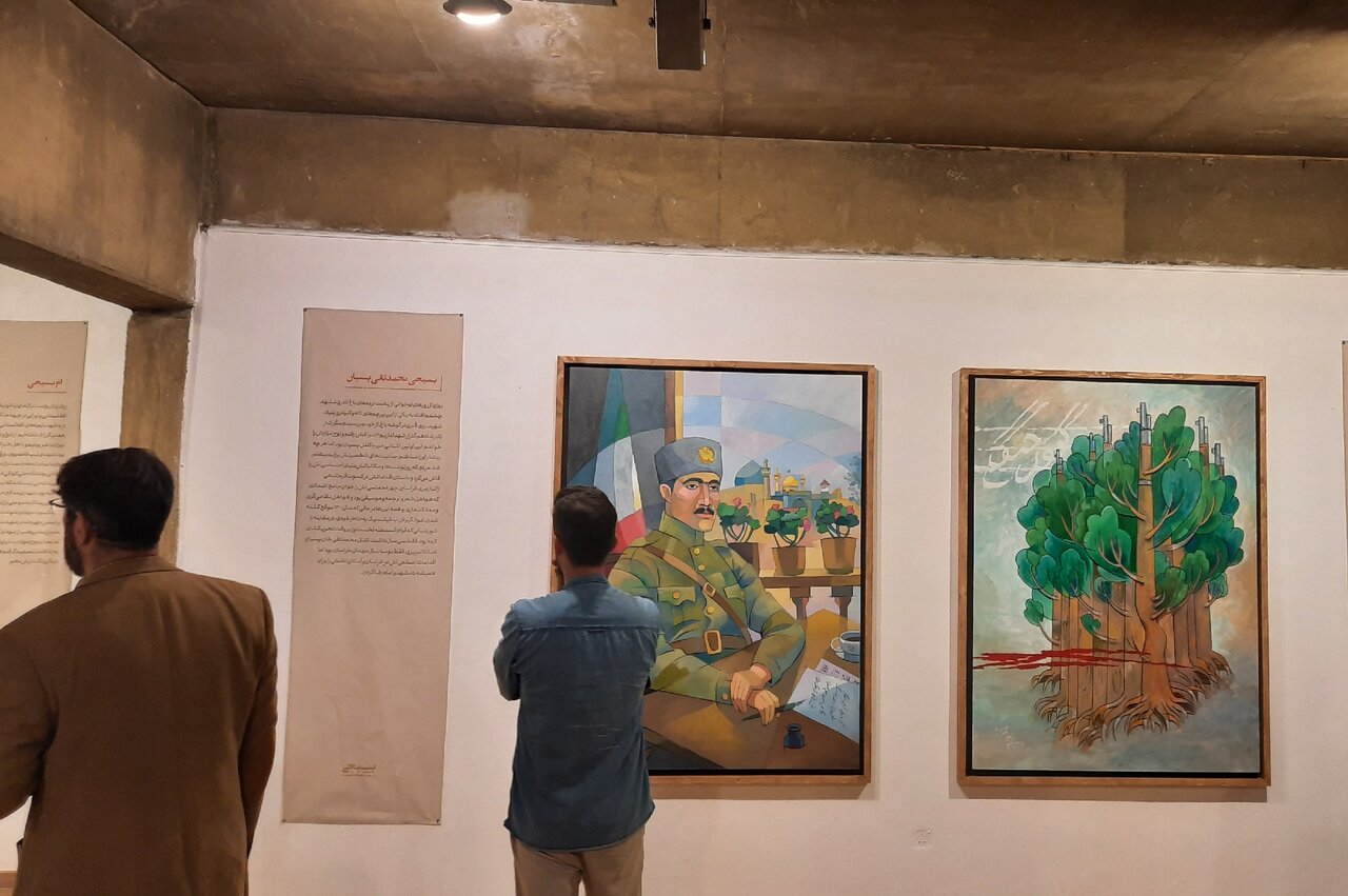 نمایشگاه «بسیجی»؛ هنر به مثابه آیینه حقیقت انقلاب