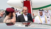 صدر ڈاکٹر مسعود پزشکیان کے دورہ قطر کی روداد