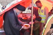 Photos: MWM Pakistan leader visits flood-hit camp in Multan