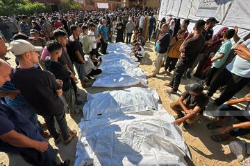 گزشتہ شب صہیونی حملوں میں سینکڑوں فلسطینی شہید و زخمی