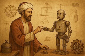 Böyük müsəlman alim və mühəndis Əl-Cəzəri Min il əvvəl yazdığı kitabda robotexnikanın təməlini qoyub