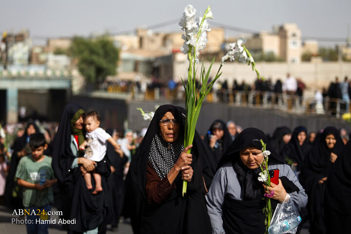 Informe fotográfico | Ceremonia de bienvenida al caravan simbólica de la llegada de la Santísima Masumeh (la paz sea con ella) a Qom