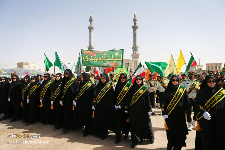 Informe fotográfico | Ceremonia de bienvenida al caravan simbólica de la llegada de la Santísima Masumeh (la paz sea con ella) a Qom