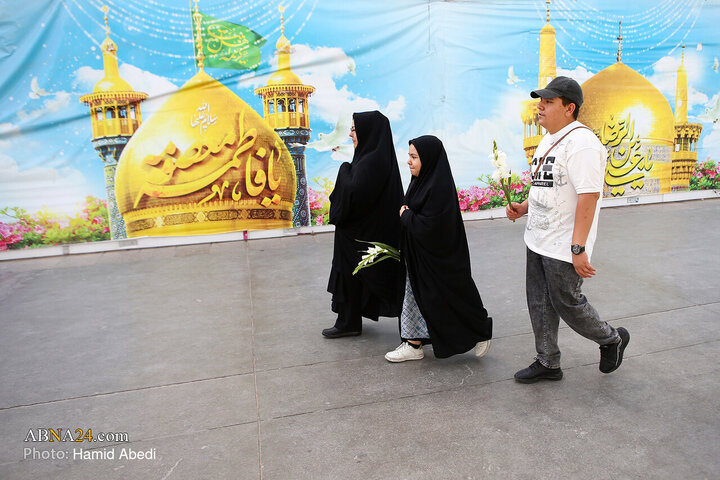 Informe fotográfico | Ceremonia de bienvenida al caravan simbólica de la llegada de la Santísima Masumeh (la paz sea con ella) a Qom