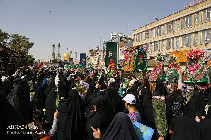 Rapora wêneyî | Rêwîtiya Merasîma Pêşwazîkirina Karwanê Sembolîk ê Gihiştina Hezretî Mesûme (s) bo Qom