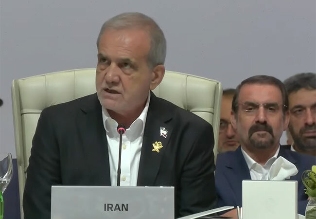 Pres. Pezeshkian: No one is immune from Israeli attacks unless regional states unite