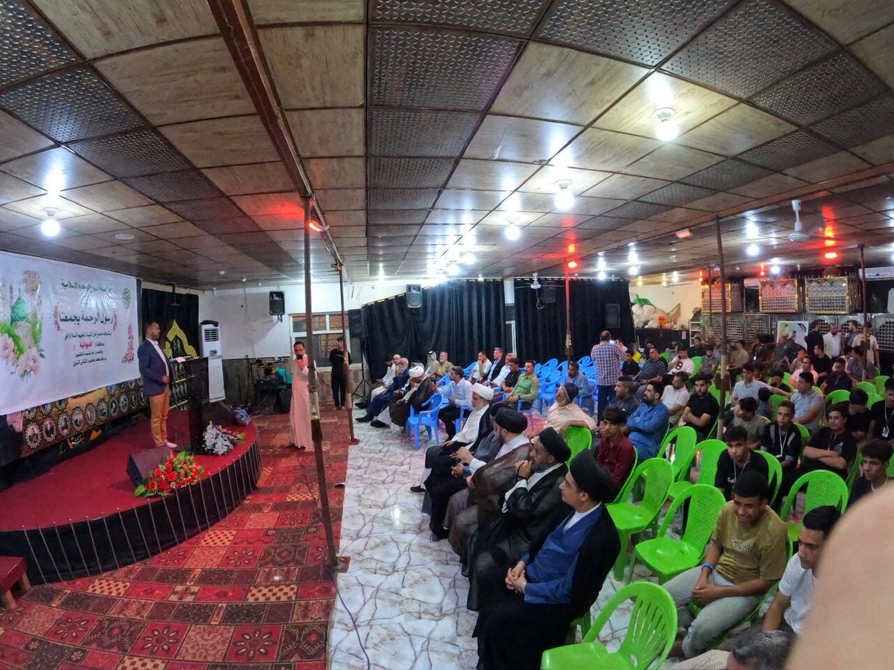 Li Dîwanîyê ya Iraqê de,li hemayîşek mezin ku di çarçoveya "Hefteya Yekîtîyê", rojbûna Pêxamberê Îslamê û Îmam Caferê Sadiq (s.x.a) de hat lidarxistin