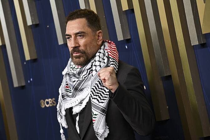 Javier Bardem, Hannah Einbinder calls for sanctions on Israel, supports Palestine in Emmy Awards