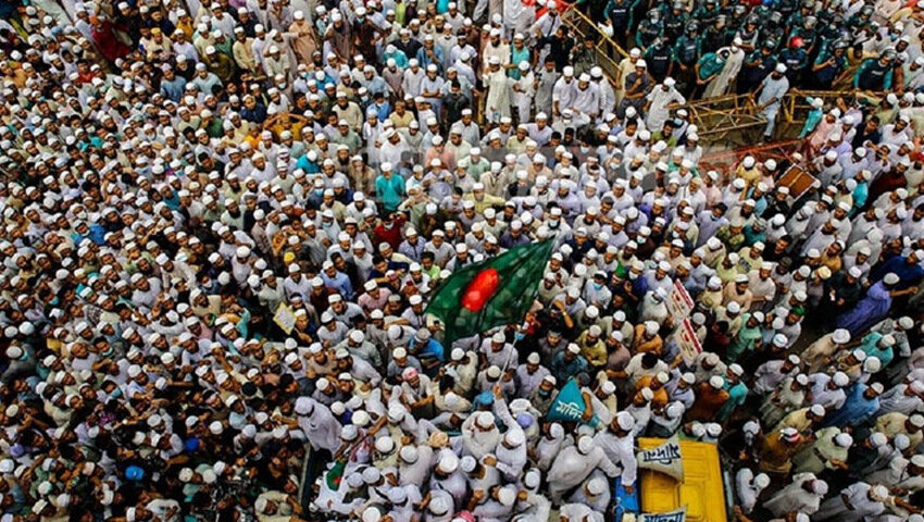 আন্দোলনে ধর্মভিত্তিক রাজনৈতিক দলগুলো