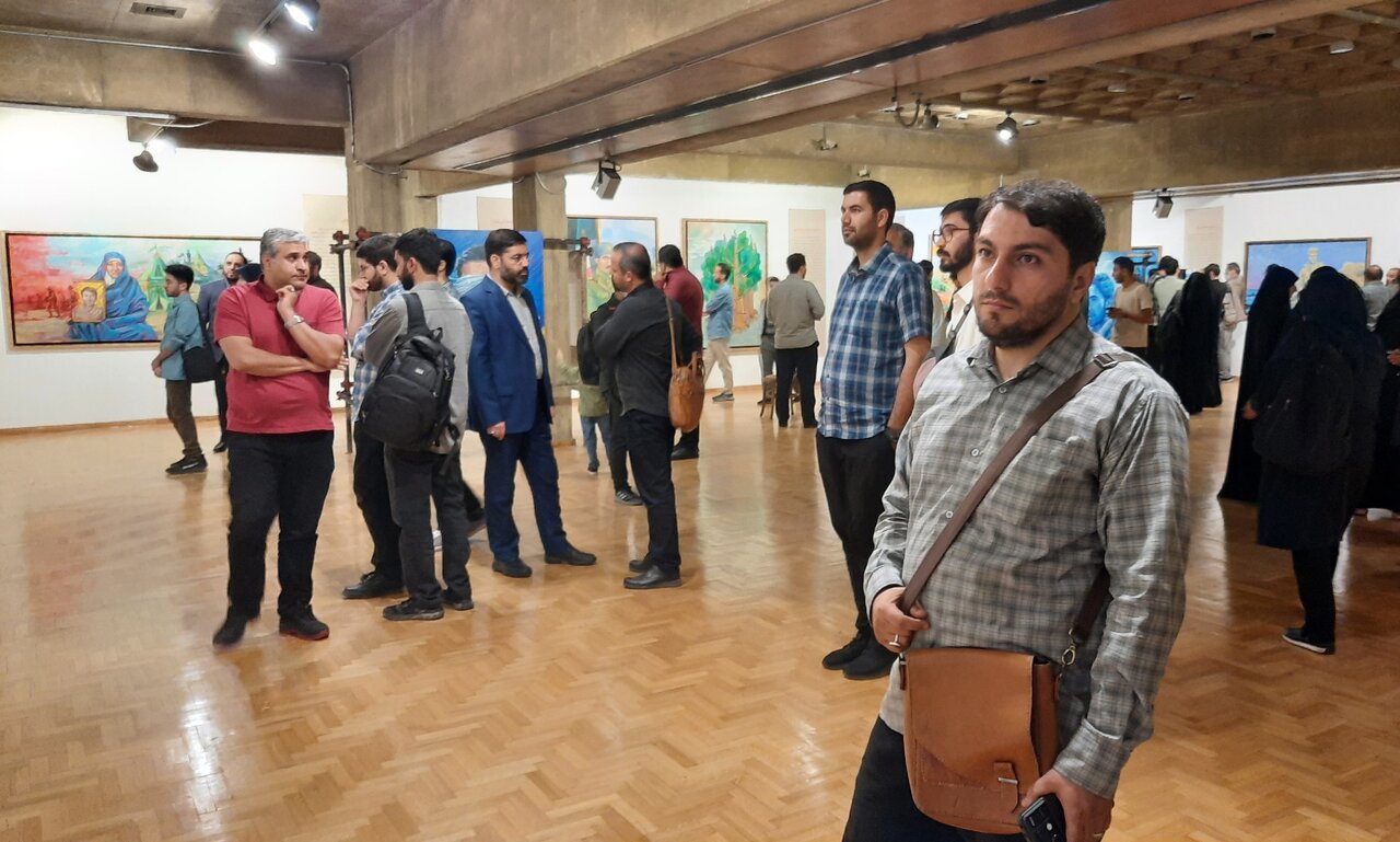 نمایشگاه «بسیجی»؛ هنر به مثابه آیینه حقیقت انقلاب