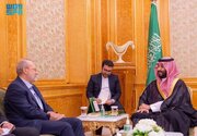 Larijani meets Saudi Crown Prince in Riyadh to discuss regional security
