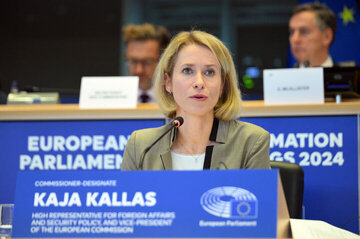 Kaja Kallas ripete le affermazioni sul programma nucleare iraniano