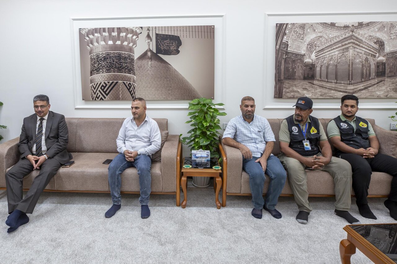 Al-Abbas Holy Shrine discusses ways of joint cooperation with Karbala Sewerage Directorate
