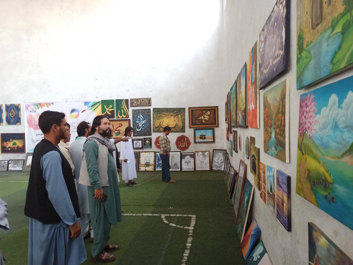 ویدیو | اختتامیه نمایشگاه هنری "امت واحد" در شهر مزارشریف