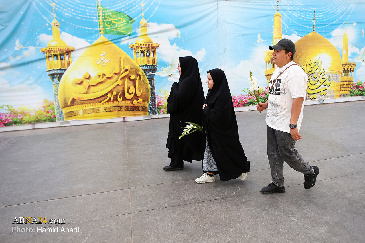 Ulat na may mga Larawan / Seremonya ng Pagtanggap sa Simbolikong Kafila ni Ginang Fatima al-Masoumeh (sumakanya ang kapayapaan) sa Anibersaryo ng Kany