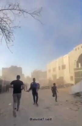 Bidiyon Harin Sojojin Isra'ila A Daren Yau A Yammacin Birnin Gaza Shahidai 13
