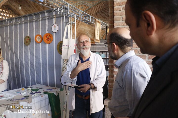 بازدید رئیس سازمان اسناد ملی و کتابخانه ملی کشور  مسجد تاریخی کبود در تبریز