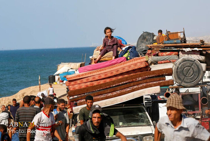 Foto / Gazze halkının kuzeyden güneye göçü