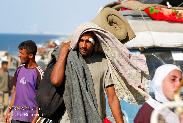 Foto / Gazze halkının kuzeyden güneye göçü