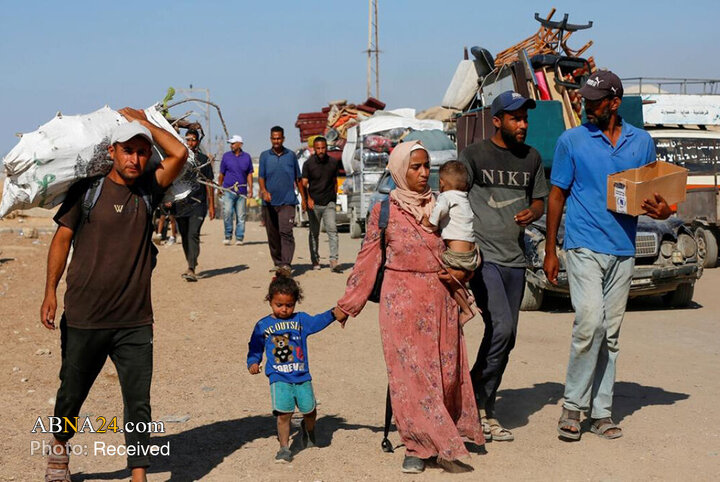 Foto / Gazze halkının kuzeyden güneye göçü