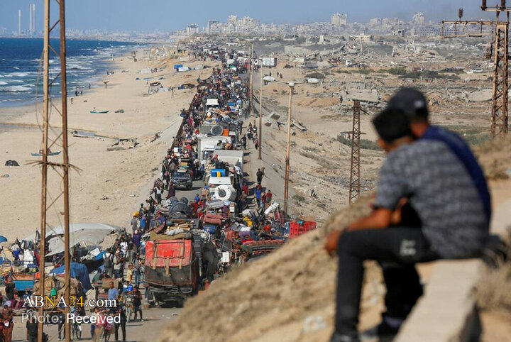 Foto / Gazze halkının kuzeyden güneye göçü