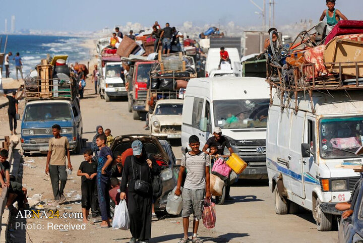 Foto / Gazze halkının kuzeyden güneye göçü