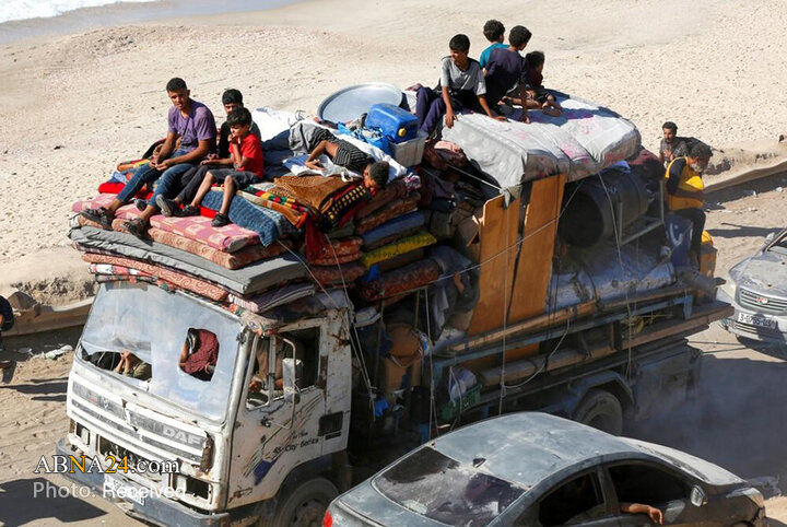 Foto / Gazze halkının kuzeyden güneye göçü
