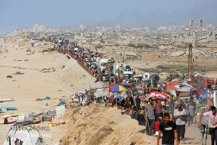Foto / Gazze halkının kuzeyden güneye göçü