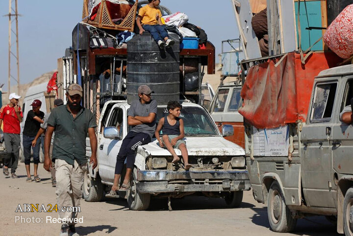 Foto / Gazze halkının kuzeyden güneye göçü