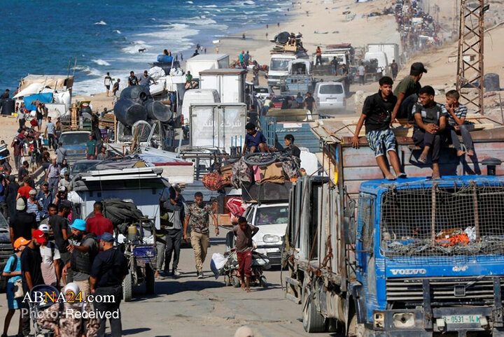 Foto / Gazze halkının kuzeyden güneye göçü
