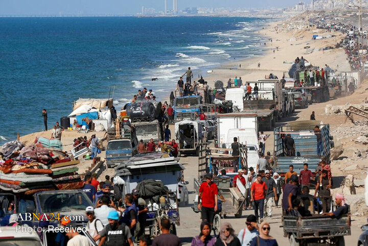 Foto / Gazze halkının kuzeyden güneye göçü