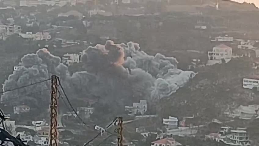 ویدیو | تجاوز جنگنده‌های رژیم صهیونیستی به جنوب لبنان ادامه دارد