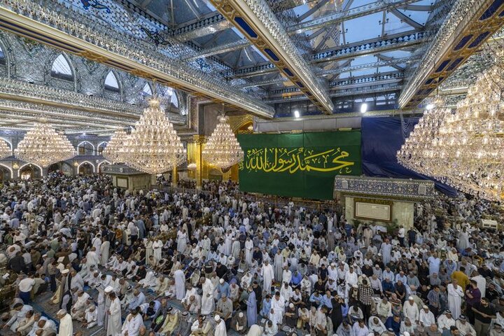 أجواء ليلة الجمعة الأخيرة من شهر ربيع الأوّل عند مرقد أبي الفضل العباس (ع)