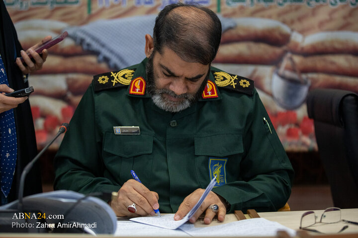 نشست خبری معاون هماهنگ‌کننده بسیج به مناسبت آغاز هفته چهل و پنجم دفاع مقدس