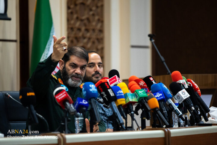 نشست خبری معاون هماهنگ‌کننده بسیج به مناسبت آغاز هفته چهل و پنجم دفاع مقدس