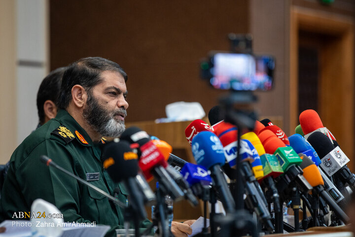 نشست خبری معاون هماهنگ‌کننده بسیج به مناسبت آغاز هفته چهل و پنجم دفاع مقدس