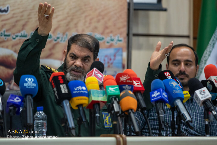 نشست خبری معاون هماهنگ‌کننده بسیج به مناسبت آغاز هفته چهل و پنجم دفاع مقدس